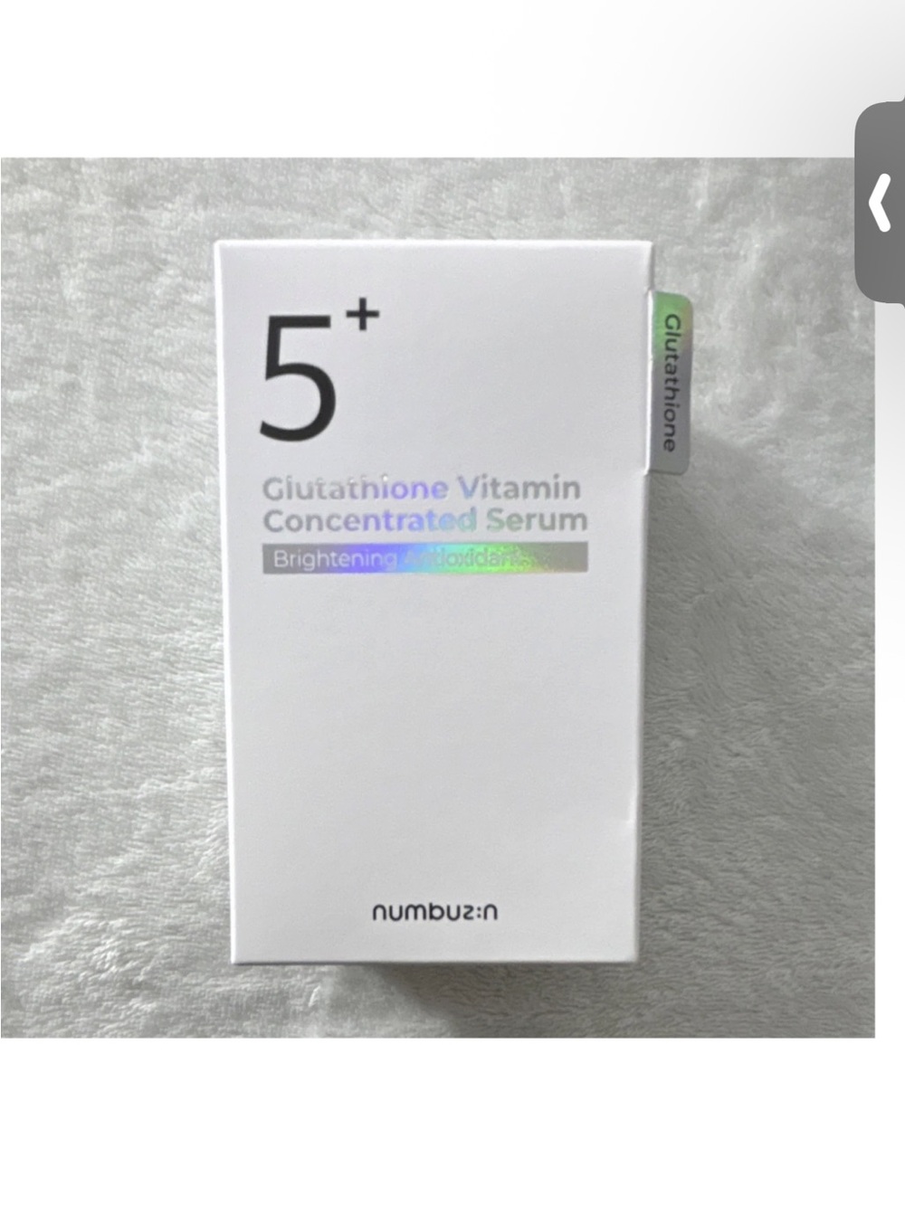 numbuzin No.5+ Glutathione Vitamin Serum Niacinamide Dark Spots 30ml